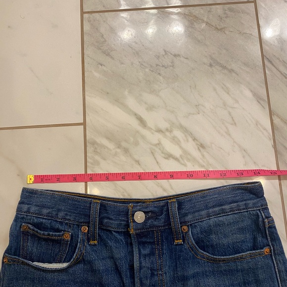 Levi Strauss White Oak Cone Denim Shorts Size 28 - Picture 8 of 10